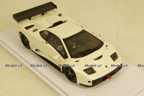Lamborghini Diablo GTR-S 20th anniversary edition on special base, white, 2001,Kyosho 1:43 
