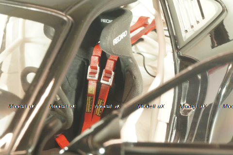 Porsche 911 (996) GT3 RSR Plain Body 2005, black, 80585, AutoArt 1:18