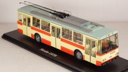 Троллейбус Skoda-14TR красно-бежевый, SSM4042, SSM 1:43 Уценка!