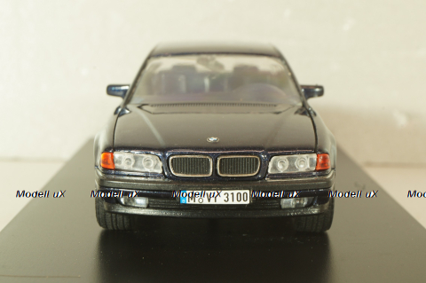 BMW 750i (E38) 1994, blue, Schabak 1:43