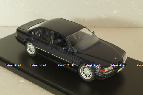 BMW 750i (E38) 1994, blue, Schabak 1:43