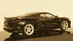 Chevrolet Corvette C8 2020 black, MOC304, IXO 1:43