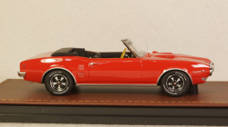 Pontiac Firebird 400 cabriolet open 1968, red, GLM Models 1:43