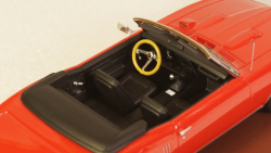 Pontiac Firebird 400 cabriolet open 1968, red, GLM Models 1:43