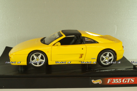 Ferrari F355 GTS 1994, yellow, 239212, Hot Wheels 1:18
