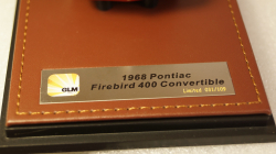 Pontiac Firebird 400 cabriolet closed 1968, green, GLM191004, GLM Models 1:43