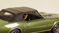 Pontiac Firebird 400 cabriolet closed 1968, green, GLM191004, GLM Models 1:43