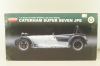 Caterham Super Seven JPE, black with carbon, 08225C, Kyosho 1:18