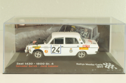 Seat 1430 – 1800 Gr. 4 # 24 Rally Monte Carlo 1977,  S. Servia/J.Sabater, Altaya 1:43