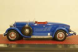 Duesenberg Model X McFarlan Boat Roadster blue, MX50406-041, Matrix 1:43