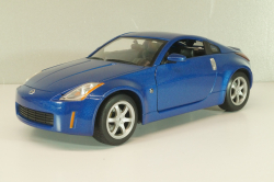 Nissan 350 Z 2002, blue, 92538, Road Signature 1:18