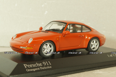 Porsche 911 (964) 1993, orange, 430063012, Minichamps 1:43