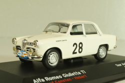 Alfa Romeo Giulietta TI #28 Rally Tour Auto 1958, B.Consten/Herbert, Altaya 1:43