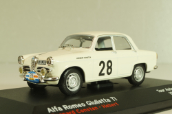 Alfa Romeo Giulietta TI #28 Rally Tour Auto 1958, B.Consten/Herbert, Altaya 1:43