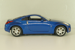 Nissan 350 Z 2002, blue, 92538, Road Signature 1:18