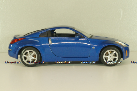Nissan 350 Z 2002, blue, 92538, Road Signature 1:18