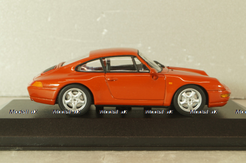 Porsche 911 (964) 1993, orange, 430063012, Minichamps 1:43