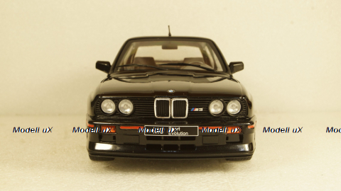BMW M3 E30 Sport Evolution 1990 black, S1801501, Solido 1:18