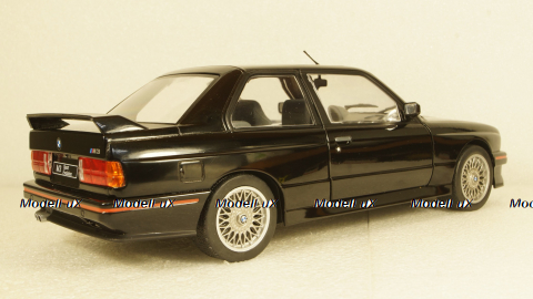 BMW M3 E30 Sport Evolution 1990 black, S1801501, Solido 1:18