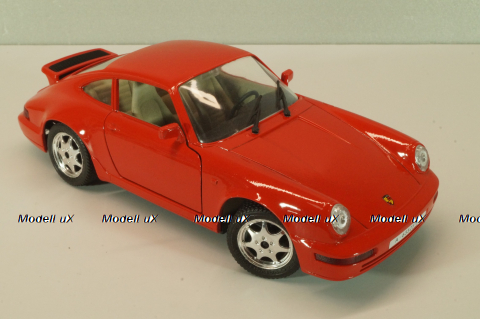 Porshe 911 Carrera 4, red, 65525, Guiloy 1:20