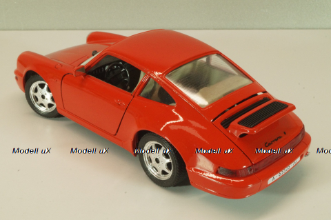 Porshe 911 Carrera 4, red, 65525, Guiloy 1:20