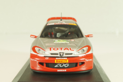 Peugeot 206 WRC #1 winner Rally France 2005, N.Bernardi/J.M.Fortin, Altaya 1:43