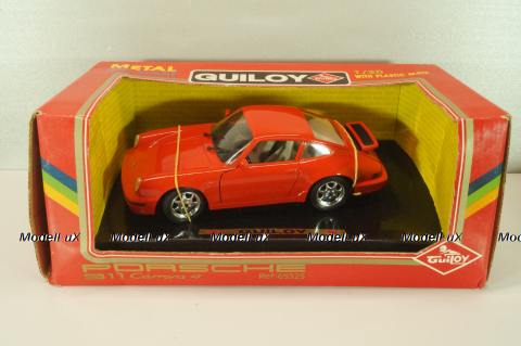 Porshe 911 Carrera 4, red, 65525, Guiloy 1:20