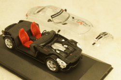 Mercedes SLS AMG ToyFair Nürnberg 2017, silver, IXO 1:43