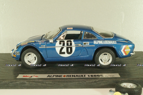 Alpine Renault 1600S # 20 1971, blue, Maisto 1:18 После ДТП!