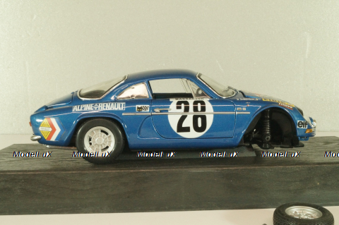 Alpine Renault 1600S # 20 1971, blue, Maisto 1:18 После ДТП!