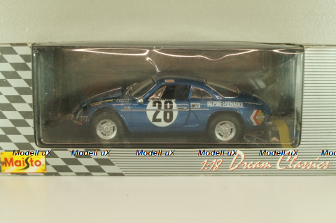 Alpine Renault 1600S # 20 1971, blue, Maisto 1:18 После ДТП!