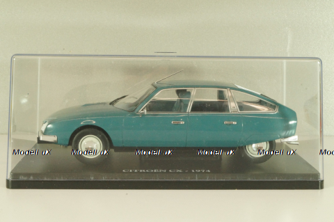Citroen CX 1974, green, MX5ALA0029, Hachette 1:24