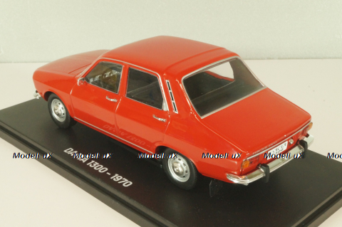 Dacia 1300 1970, red, Hachette 1:24