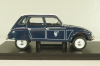 Citroen Dyane Caban dark blue/white roof, G111V020, Hachette 1:24 