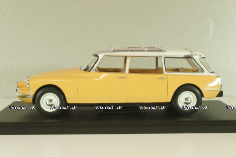 Citroen ID19 Break, beige/white roof, G111V002, Hachette 1:24 