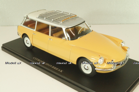 Citroen ID19 Break, beige/white roof, G111V002, Hachette 1:24 