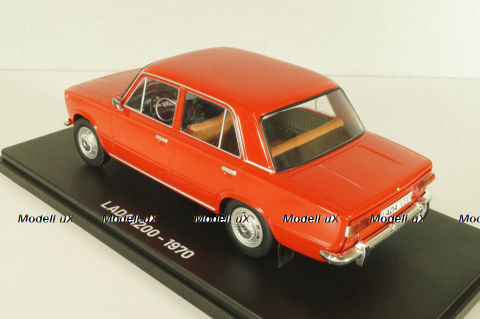 Ваз-2101 Жигули 1970, Lada 1200, красный, Hachette 1:24