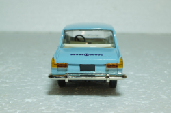 Москвич-412, Такси, голубая, Тантал/Радон 1:43