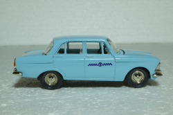 Москвич-412, Такси, голубая, Тантал/Радон 1:43