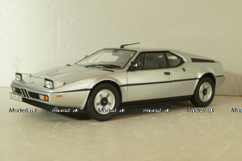 BMW M1 1980, silver, 183226, Norev 1:18  