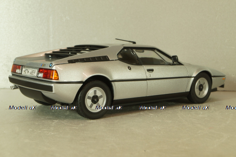 BMW M1 1980, silver, 183226, Norev 1:18  