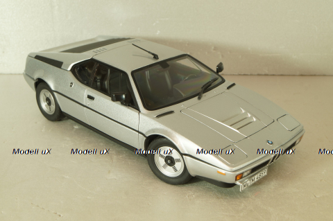 BMW M1 1980, silver, 183226, Norev 1:18  