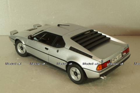 BMW M1 1980, silver, 183226, Norev 1:18  