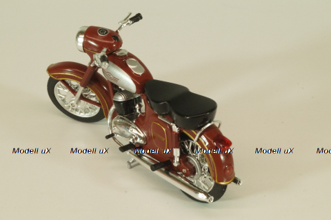 Jawa 354-04 1957 maroon, 7168104, Atlas 1:24