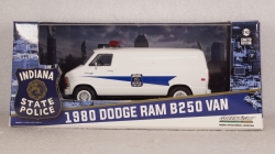 Dodge RAM B250 Indiana State Police 1980, White, Greenlight 1:43