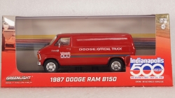 Dodge RAM B150 Official Truck Indy 500 1987, 86576, Greenlight 1:43