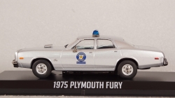Plymouth Fury Smokey & Bandit 1975 silver, 86581, Greenlight 1:43