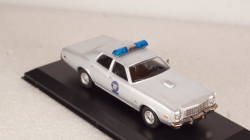 Plymouth Fury Smokey & Bandit 1975 silver, 86581, Greenlight 1:43