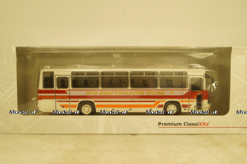Икарус-256, VEB Kraftverkehr Zittau, bus, white/red/orange, PCL47125, Premium Classixxs 1:43