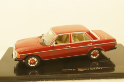 Mercedes 240D (W123) 1976 Dark Red, CLC443, IXO 1:43